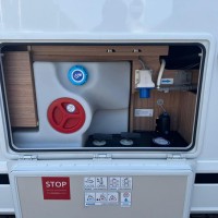 Weinsberg 700MEG CaraCore 9T-Automaat Enkele Bedden Hefbed Luifel Fietsenrek Foto #28