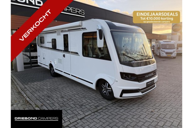 Weinsberg 700MEG CaraCore 9T-Automaat Enkele Bedden Hefbed Luifel Fietsenrek