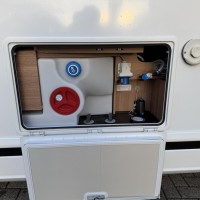 Weinsberg 700MEG CaraCore 9T-Automaat Enkele Bedden Hefbed Luifel Fietsenrek Foto #25