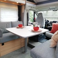 Dethleffs Just 90 7052 DBL met trekhaak en solair Foto #5