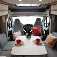 Dethleffs Just 90 7052 DBL met trekhaak en solair Foto #6