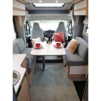 Dethleffs Just 90 7052 DBL met trekhaak en solair Foto #8