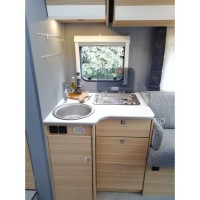 Dethleffs Just 90 7052 DBL met trekhaak en solair Foto #11