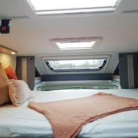 Dethleffs Just 90 7052 DBL met trekhaak en solair Foto #20