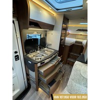 Hymer B580 MC Automaat Enkele Bedden Hefbed XXL Garage Silverline Foto #11