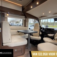 Hymer B600 MC Enkele Bedden Hefbed 2X Airco Zonnepanelen Lithium Omvormer Foto #26
