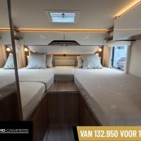Hymer B600 MC Enkele Bedden Hefbed 2X Airco Zonnepanelen Lithium Omvormer Foto #27