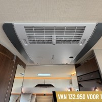 Hymer B600 MC Enkele Bedden Hefbed 2X Airco Zonnepanelen Lithium Omvormer Foto #13