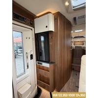 Hymer B600 MC Enkele Bedden Hefbed 2X Airco Zonnepanelen Lithium Omvormer Foto #15