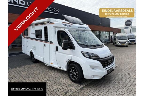 Weinsberg 600MEG Pepper Edition Enkele Bedden 2X Airco Zonnepaneel