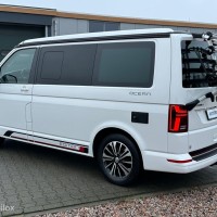 Nieuwstaat Volkswagen California Ocean Edition 150PK 2023 Voorzien van alle belangrijke volle opties en met vele accessoires van 1e Eigenaar. Foto #8