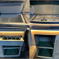 Nieuwstaat Volkswagen California Ocean Edition 150PK 2023 Voorzien van alle belangrijke volle opties en met vele accessoires van 1e Eigenaar. Foto #1