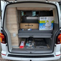 Nieuwstaat Volkswagen California Ocean Edition 150PK 2023 Voorzien van alle belangrijke volle opties en met vele accessoires van 1e Eigenaar. Foto #2