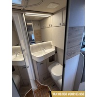 Hymer EXSIS-T 580 Enkele Bedden Luifel Fietsenrek Duo Control Foto #1