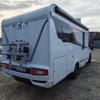 LMC campers T630 140 pk / Als nieuw / Ruime indeling / Thule luifel en fietsendrager met lift / Gescheiden douche / ... uit 2024 Foto #14