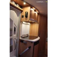 Dethleffs Globebus I 2.3 Fiat Motor 130pk | 5.95m | Zonnepaneel | Maxxfan | Trekhaak | Frans Bed | Hefbed | Foto #16