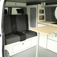 Volkswagen Transporter Buscamper 2.0 TDI 150Pk Euro-6 Aut/DSG-7 Lang | California-look | 4-Pers | Breed-bed | Slaap-hefdak | Nieuwstaat Foto #14