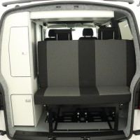 Volkswagen Transporter Buscamper 2.0 TDI 150Pk Euro-6 Aut/DSG-7 Lang | California-look | 4-Pers | Breed-bed | Slaap-hefdak | Nieuwstaat Foto #17