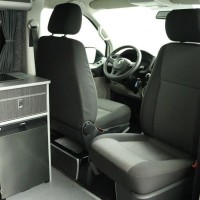 Volkswagen Transporter Buscamper 2.0TDI 150Pk Euro-6 Lang Inbouw nieuw California-look | 4-zitpl./4-slaapplaatsen | Slaaphefdak |NW.STAAT Foto #8