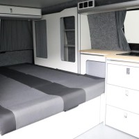 Volkswagen Transporter Buscamper 2.0TDI 140Pk Lang California-look | 4-zitpl./4-slaapplaatsen | Slaaphefdak |NW.STAAT Foto #58