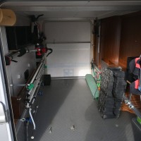 Hymer B 694 SL Schotel Zonnepaneel Dwarsbed Hefbed Foto #34