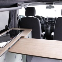 Volkswagen Transporter Buscamper 2.0TDI 140Pk Euro-5 Aut/DSG-7 Euro-5 Inbouw nieuw California-look | Railsysteem achterbank | 4-zitpl./4-slaappl. | Slaaphefdak | NIEUWST Foto #50