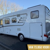 Hymer B 588 PL Enkele Bedden Hefbed Zonnepanelen Luifel Bearlock Foto #24