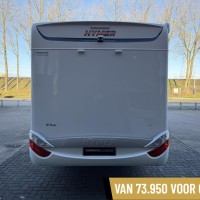 Hymer B 588 PL Enkele Bedden Hefbed Zonnepanelen Luifel Bearlock Foto #26