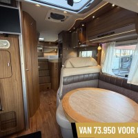 Hymer B 588 PL Enkele Bedden Hefbed Zonnepanelen Luifel Bearlock Foto #27