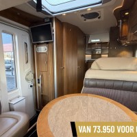 Hymer B 588 PL Enkele Bedden Hefbed Zonnepanelen Luifel Bearlock Foto #28