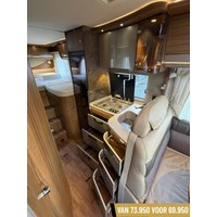 Hymer B 588 PL Enkele Bedden Hefbed Zonnepanelen Luifel Bearlock Foto #33