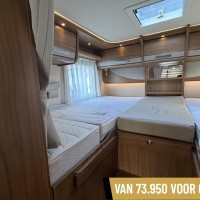Hymer B 588 PL Enkele Bedden Hefbed Zonnepanelen Luifel Bearlock Foto #36
