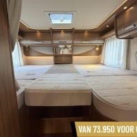 Hymer B 588 PL Enkele Bedden Hefbed Zonnepanelen Luifel Bearlock Foto #37