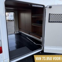 Hymer B 588 PL Enkele Bedden Hefbed Zonnepanelen Luifel Bearlock Foto #7