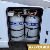 Hymer B 588 PL Enkele Bedden Hefbed Zonnepanelen Luifel Bearlock Foto #9