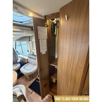 Hymer B 588 PL Enkele Bedden Hefbed Zonnepanelen Luifel Bearlock Foto #15