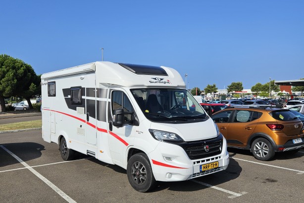 Fiat Ducato campers Sunlight T66 uit 2018