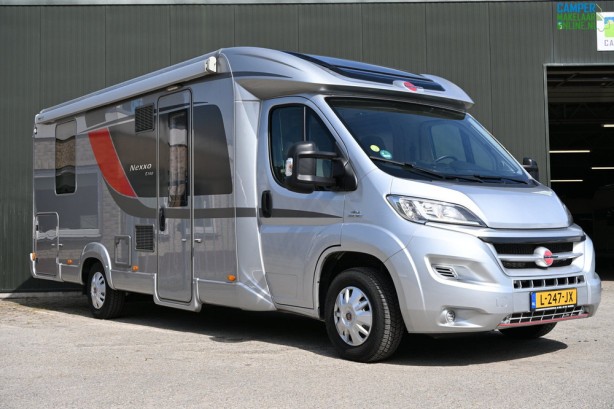 Bürstner Nexxo T740 2016 Airco Queensbed Lage km’s IZGST