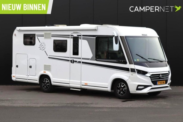 Knaus Live I 650 MEG 140pk 2.3 Multijet | Elektrische fietsendrager | Gescheiden douche | Maxxfan | Lengtebedden | Geen Hefbed | 6.97M | Bearlock |