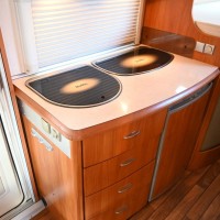 Hobby Van Exclusive 500 TL Enkele bedden Fietsdrager Luifel Foto #12