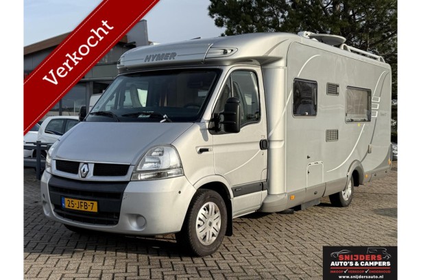 Hymer TRAMP 676 GT in top staat .enkele bedden