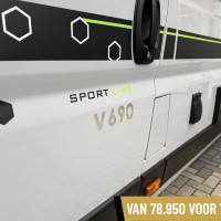 Chausson V690 Sport Line 9T-Automaat Hefbed 2X Airco Zonnepaneel Foto #12