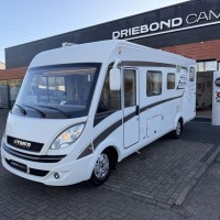 Hymer B 588 PL Enkele Bedden Hefbed Zonnepanelen Luifel Bearlock Foto #4