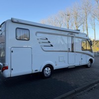 Hymer B 588 PL Enkele Bedden Hefbed Zonnepanelen Luifel Bearlock Foto #6