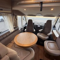 Hymer B 588 PL Enkele Bedden Hefbed Zonnepanelen Luifel Bearlock Foto #10