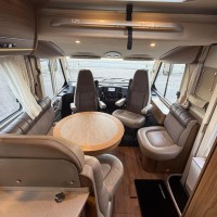 Hymer B 588 PL Enkele Bedden Hefbed Zonnepanelen Luifel Bearlock Foto #11