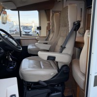 Hymer B 588 PL Enkele Bedden Hefbed Zonnepanelen Luifel Bearlock Foto #29