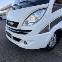 Hymer B 588 PL Enkele Bedden Hefbed Zonnepanelen Luifel Bearlock Foto #38