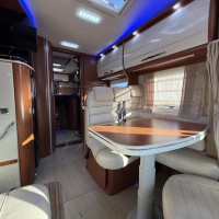 Mobilvetta Kea M76 lengte en alkoof bed Foto #5