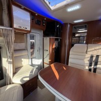 Mobilvetta Kea M76 lengte en alkoof bed Foto #7